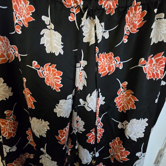 Women's Size 20 Liz Claiborne Floral Pants - Picture 4 of 4